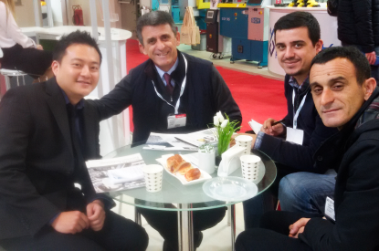 factory plastic waste recycling machine in Plast Eurasia Istanbul 2015